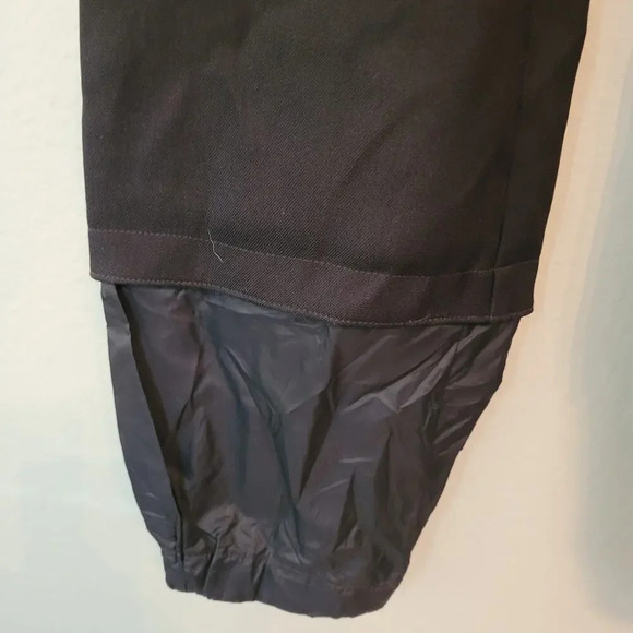 Equinox Mens Snow Pant Size 32R Black High Rise Zip Pocket Outdoors Ski Travel - Picture 4 of 11